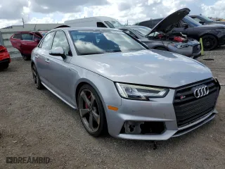 2018 Audi S4 Premium Plus with VIN WAUB4AF42JA147104, listed as a Copart auction lot 48864743 with 42,937 mi miles. Bid and sale history available at carsss.com. Image 4.