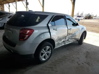 2017 Chevrolet Equinox LS with VIN 2GNALBEK5H1571511, listed as a Copart auction lot 53957895 with Not Provided miles and Salvage Title. Bid and sale history available at carsss.com. Image 3.