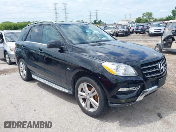 2012 Mercedes-Benz M 350 with VIN 4JGDA5HB4CA040920, listed as a IAAI auction lot 42723980 with 115,559 mi miles and . Bid and sale history available at DreamBid. Image 1.