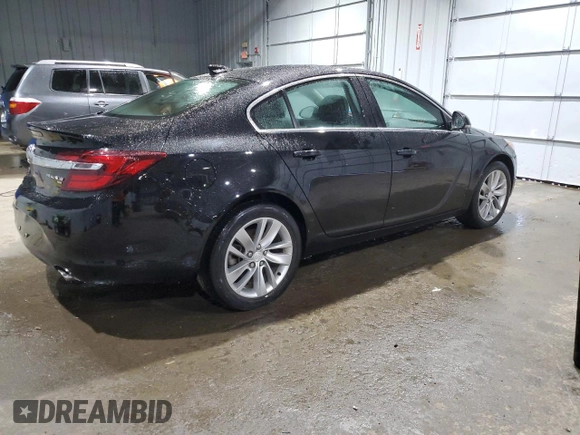 2016 Buick Regal with VIN 2G4GL5EX5G9192973, listed as a Copart auction lot 85910014 with 45,766 mi miles and Salvage Title. Bid and sale history available at DreamBid. Image 3.