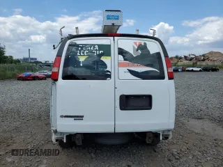 2016 Chevrolet Express Cargo with VIN 1GCWGAFF0G1228866, listed as a Copart auction lot 65495695 with 71,593 mi miles and Salvage title. Bid and sale history available at DreamBid. Image 6.