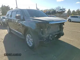2021 GMC Yukon XL SLT with VIN 1GKS1GKD2MR243619, listed as a Copart auction lot 84262484 with 125,419 mi miles and Salvage Title. Bid and sale history available at carsss.com. Image 12.