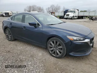 2018 Mazda Mazda6 Touring with VIN JM1GL1VM1J1324271, listed as a Copart auction lot 44379445 with 92,146 mi miles and Salvage Title. Bid and sale history available at carsss.com. Image 4.