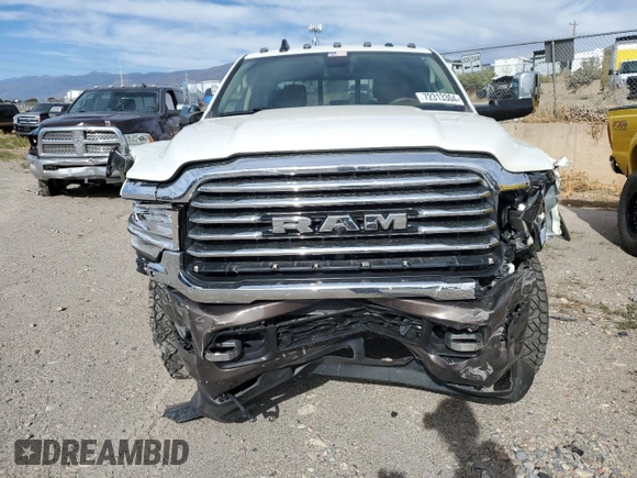 2022 Ram 3500 Longhorn with VIN 3C63RRKLXNG338921, listed as a Copart auction lot 72313304 with 32,930 mi miles and Salvage Title. Bid and sale history available at carsss.com. Image 5.