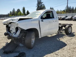 2023 Chevrolet Silverado 1500 Work Truck with VIN 3GCNAAED1PG294843, listed as a Copart auction lot 55805385 with Not Provided miles and Clean Title. Bid and sale history available at DreamBid. Image 1.