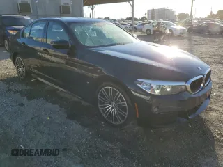 2020 BMW 5 Series 530e with VIN WBAJA9C01LCD78221, listed as a Copart auction lot 79264544 with 69,858 mi miles and Salvage Title. Bid and sale history available at DreamBid. Image 4.