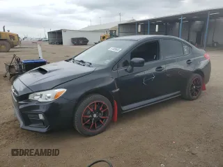 2019 Subaru WRX with VIN JF1VA1A69K9801607, listed as a Copart auction lot 61835665 with 107,058 mi miles and Salvage title. Bid and sale history available at DreamBid. Image 1.