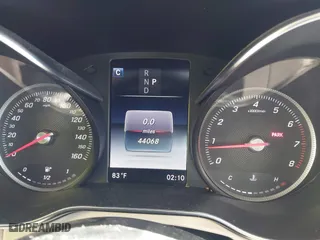 2019 Mercedes-Benz GLC with VIN WDC0G4KB8KV124731, listed as a IAAI auction lot 41651587 with 44,068 mi miles. Bid and sale history available at carsss.com. Image 7.