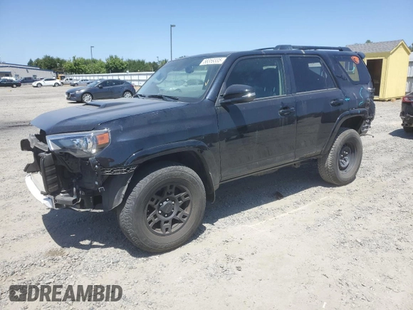 2023 Toyota 4Runner TRD Off Road Premium with VIN JTERU5JR4P6186313, listed as a Copart auction lot 58359335 with 34,715 mi miles and Salvage title. Bid and sale history available at DreamBid. Image 1.