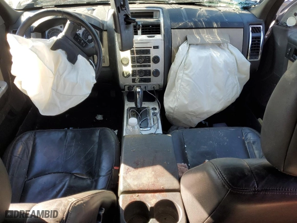 2009 Mercury Mariner Premier with VIN 4M2CU87789KJ18733, listed as a Copart auction lot 76346234 with 0 mi miles and Salvage Title. Bid and sale history available at carsss.com. Image 8.