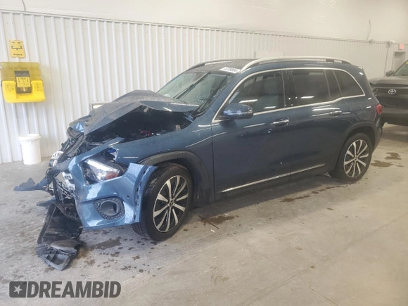 2023 Mercedes-Benz GLB 250 с VIN W1N4M4GB6PW302199, выставлен на аукционе Copart как лот 73299664 с пробегом Не указан миль и Списание • Salvage title. История ставок и продаж доступна на DreamBid. Изображение 1.