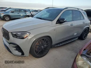 2024 Mercedes-Benz GLE 53 AMG with VIN 4JGFB6BB4RB089087, listed as a Copart auction lot 75355634 with Not provided miles and Salvage title. Bid and sale history available at DreamBid. Image 1.