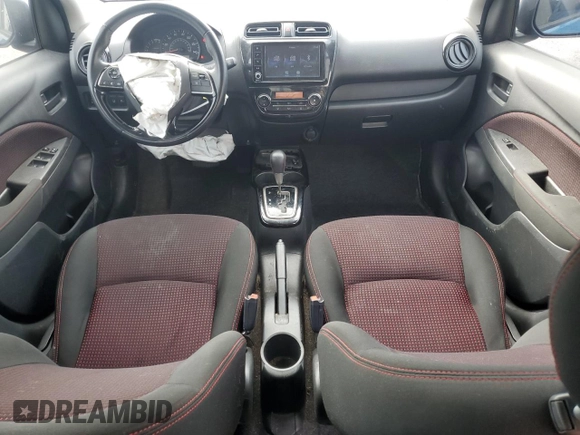 2023 Mitsubishi Mirage Black Edition z VIN ML32AWHJ9PH002995, wystawiony jako Copart lot #59312535 z przebiegiem 33 276 mil mil oraz Czysty tytuł • Clean title. Historia ofert i sprzedaży dostępna na DreamBid. Obrazek 8.