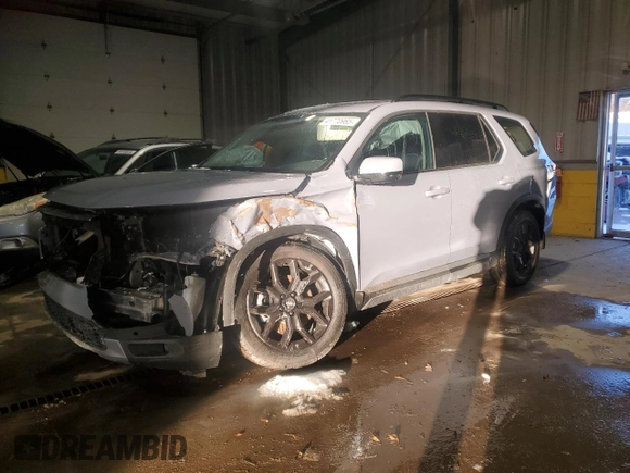 2025 Honda Pilot Elite with VIN 5FNYG1H81SB017554, listed as a Copart auction lot 41770965 with 11,893 mi miles and Salvage Title. Bid and sale history available at DreamBid. Image 1.