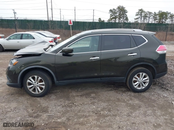 2016 Nissan Rogue S with VIN JN8AT2MV7GW140362, listed as a IAAI auction lot 41800668 with 119,783 mi miles. Bid and sale history available at carsss.com. Image 14.