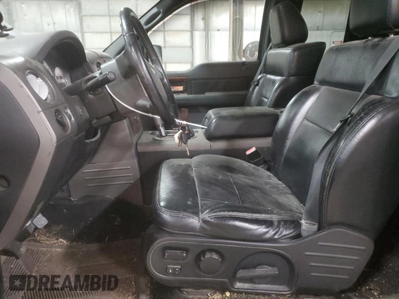 2005 Ford F-150 XLT with VIN 1FTPX14515FA53879, listed as a Copart auction lot 85462724 with 143,289 mi miles and Clean title. Bid and sale history available at DreamBid. Image 7.