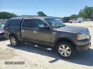 2008 Ford F-150 XLT with VIN 1FTPW14VX8KC52010, listed as a Copart auction lot 61425865 with 21,470 mi miles and Salvage title. Bid and sale history available at DreamBid. Image 4.