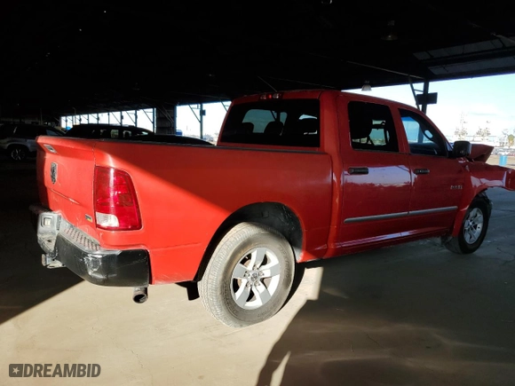 2010 Dodge Ram 1500 SLT with VIN 1D7RB1CPXAS127544, listed as a Copart auction lot 42254065 with 178,723 mi miles and Salvage Title. Bid and sale history available at carsss.com. Image 3.