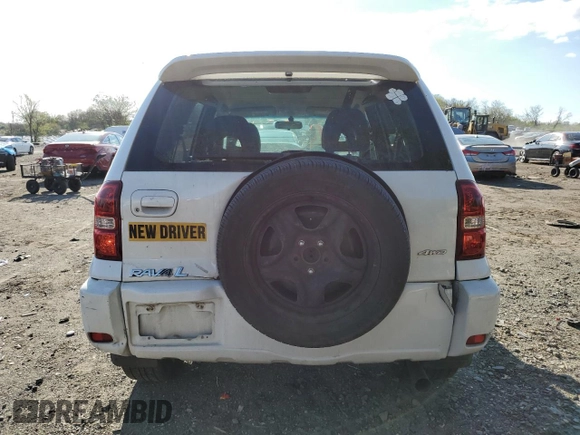2005 Toyota RAV4 with VIN JTEHD20V050043562, listed as a Copart auction lot 53491945 with 225,342 mi miles and Clean Title. Bid and sale history available at carsss.com. Image 6.