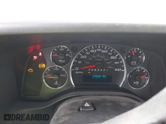 2008 Chevrolet Express Cargo Van with VIN 1GCGG25C081217403, listed as a IAAI auction lot 41470035 with 0 mi miles. Bid and sale history available at carsss.com. Image 7.