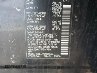 2018 Nissan Rogue SV z VIN KNMAT2MV7JP514790, wystawiony jako Copart lot #50216705 z przebiegiem 71 669 mil mil oraz Szkoda całkowita • Salvage title. Historia ofert i sprzedaży dostępna na DreamBid. Obrazek 15.