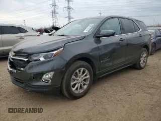 2020 Chevrolet Equinox LT with VIN 3GNAXJEV4LS514349, listed as a Copart auction lot 58053755 with 151,392 mi miles and Salvage title. Bid and sale history available at DreamBid. Image 1.
