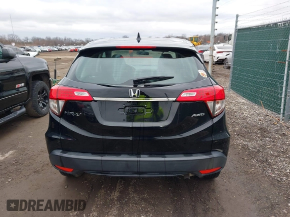 2021 Honda HR-V LX with VIN 3CZRU6H30MM711305, listed as a IAAI auction lot 41698738 with 38,466 mi miles. Bid and sale history available at carsss.com. Image 16.