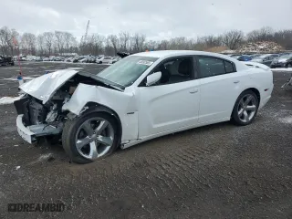 2014 Dodge Charger RT with VIN 2C3CDXCT5EH105561, listed as a Copart auction lot 45092565 with 56,941 mi miles and Salvage Title. Bid and sale history available at carsss.com. Image 1.