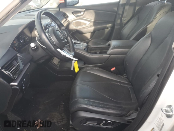 2021 Acura RDX with VIN 5J8TC2H31ML013778, listed as a Copart auction lot 75663814 with 52,836 mi miles and Salvage title. Bid and sale history available at DreamBid. Image 7.