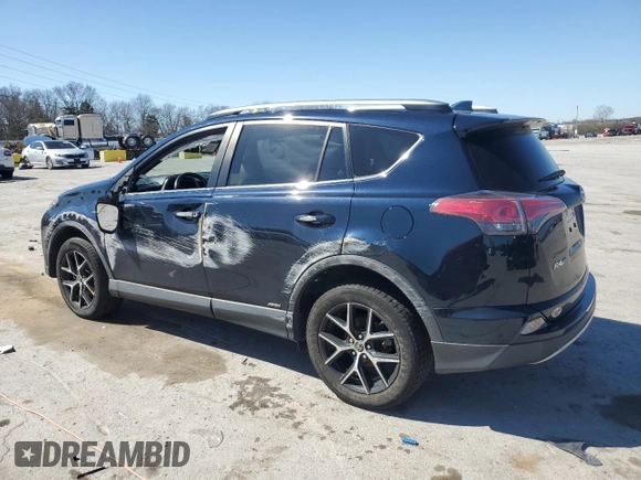 2017 Toyota RAV4 SE with VIN JTMJJREV1HD116807, listed as a Copart auction lot 49188335 with 103,190 mi miles and Salvage title. Bid and sale history available at DreamBid. Image 2.