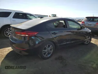 2017 Hyundai Elantra SE with VIN 5NPD84LF5HH152257, listed as a Copart auction lot 47344035 with 44,343 mi miles and Salvage Title. Bid and sale history available at DreamBid. Image 3.