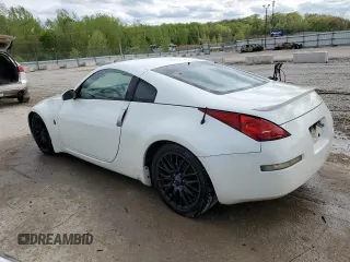 2003 Nissan 350Z Touring z VIN JN1AZ34E43T012305, wystawiony jako Copart lot #53831675 z przebiegiem 201 095 mil mil oraz Nie do naprawy • Non repairable. Historia ofert i sprzedaży dostępna na DreamBid. Obrazek 2.