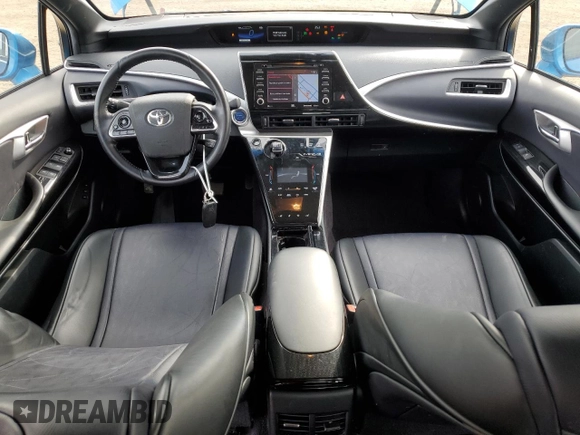 2019 Toyota Mirai with VIN JTDBVRBD0KA005923, listed as a Copart auction lot 50032775 with 60,729 mi miles and Salvage Title. Bid and sale history available at carsss.com. Image 8.