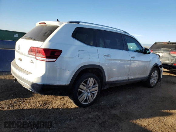 2020 Volkswagen Atlas SEL z VIN 1V2MR2CA1LC504193, wystawiony jako Copart lot #44369765 z przebiegiem 37 501 mil mil oraz Szkoda całkowita • Salvage title. Historia ofert i sprzedaży dostępna na DreamBid. Obrazek 3.