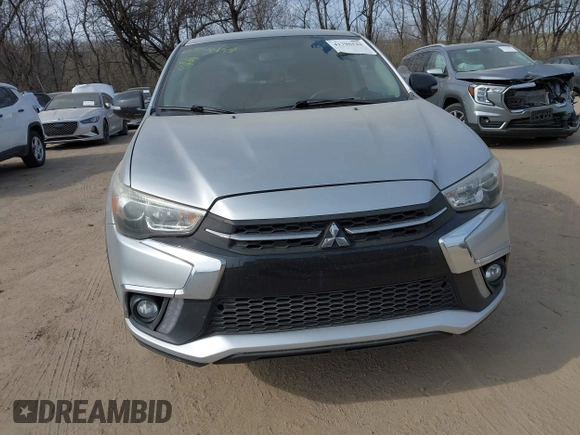 2019 Mitsubishi Outlander Sport ES 2.0 with VIN JA4AP3AU3KU025497, listed as a IAAI auction lot 41796144 with 96,704 mi miles. Bid and sale history available at carsss.com. Image 12.