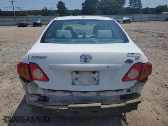 2010 Toyota Corolla with VIN 1NXBU4EE6AZ306666, listed as a Copart auction lot 58370215 with 128,586 mi miles and Salvage title. Bid and sale history available at DreamBid. Image 6.