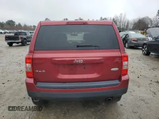 2016 Jeep Patriot Latitude with VIN 1C4NJRFB5GD707159, listed as a Copart auction lot 52355145 with 187,846 mi miles and Clean Title. Bid and sale history available at carsss.com. Image 6.