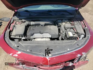 2015 Chevrolet Impala LT with VIN 2G1115SL7F9198458, listed as a Copart auction lot 57996275 with 128,480 mi miles and Salvage title. Bid and sale history available at DreamBid. Image 11.