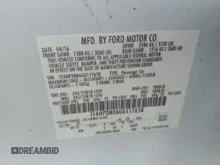 2016 Ford Police Interceptor with VIN 1FAHP2MK6GG117658, listed as a Copart auction lot 69045094 with Not provided miles and Salvage title. Bid and sale history available at DreamBid. Image 12.