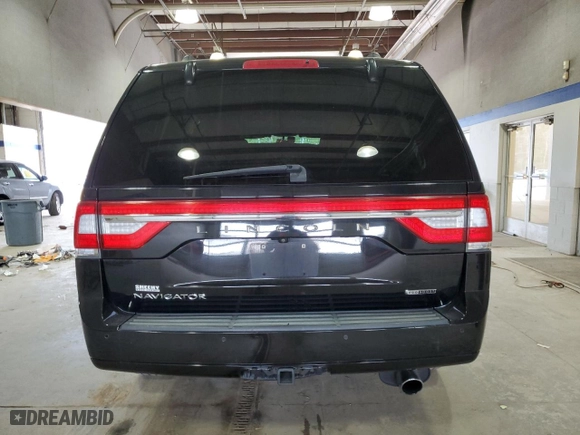 2015 Lincoln Navigator with VIN 5LMJJ2JT9FEJ04044, listed as a Copart auction lot 46446065 with 87,000 mi miles and Salvage Title. Bid and sale history available at carsss.com. Image 6.