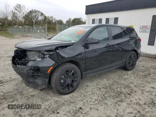 2024 Chevrolet Equinox LS with VIN 3GNAXHEG4RL182359, listed as a Copart auction lot 78658154 with 10,892 mi miles and Clean Title. Bid and sale history available at DreamBid. Image 1.