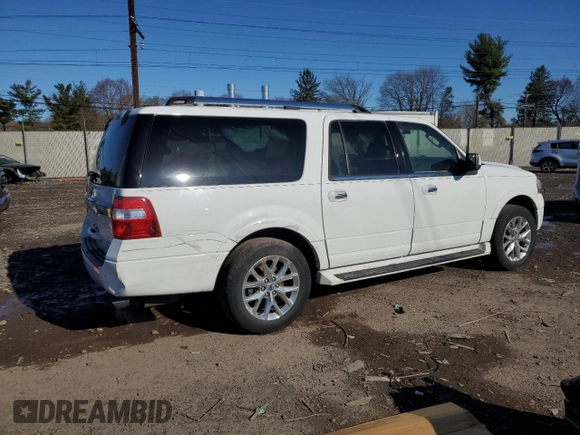 2017 Ford Expedition Max Limited с VIN 1FMJK1KT7HEA50397, выставлен на аукционе Copart как лот 49663815 с пробегом 140 862 миль миль и Списание • Salvage title. История ставок и продаж доступна на DreamBid. Изображение 3.