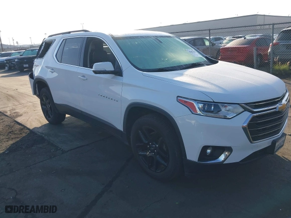 2019 Chevrolet Traverse LT Leather with VIN 1GNERHKW9KJ202609, listed as a IAAI auction lot 41461182 with 62,436 mi miles. Bid and sale history available at carsss.com. Image 1.