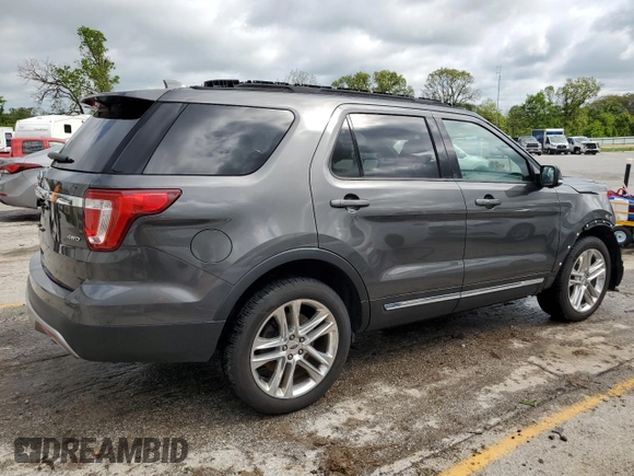 2017 Ford Explorer XLT с VIN 1FM5K8D87HGB91090, выставлен на аукционе Copart как лот 54681015 с пробегом 125 594 миль миль и Списание • Salvage title. История ставок и продаж доступна на DreamBid. Изображение 3.