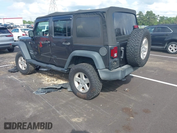 2016 Jeep Wrangler Unlimited Sport with VIN 1C4BJWDG7GL329660, listed as a IAAI auction lot 42482861 with 115,622 mi miles and . Bid and sale history available at DreamBid. Image 3.