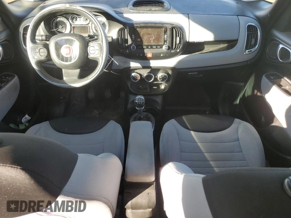 2014 FIAT 500L Easy with VIN ZFBCFABH2EZ000656, listed as a Copart auction lot 86087774 with 116,272 mi miles and Salvage Title. Bid and sale history available at carsss.com. Image 9.
