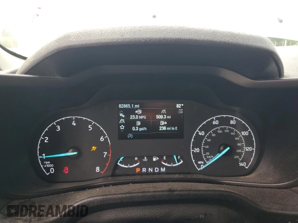 2020 Ford Transit Connect XL with VIN NM0LS7E24L1450577, listed as a Copart auction lot 67101845 with 82,865 mi miles and Clean title. Bid and sale history available at DreamBid. Image 9.