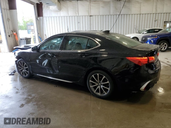 2018 Acura TLX Technology with VIN 19UUB2F55JA012720, listed as a Copart auction lot 57236795 with 114,764 mi miles and Non repairable. Bid and sale history available at DreamBid. Image 2.
