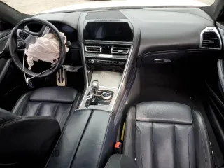 2020 BMW 8 Series M850i with VIN WBAGV8C00LCD80972, listed as a Copart auction lot 46907745 with Not provided miles and Salvage title. Bid and sale history available at DreamBid. Image 8.