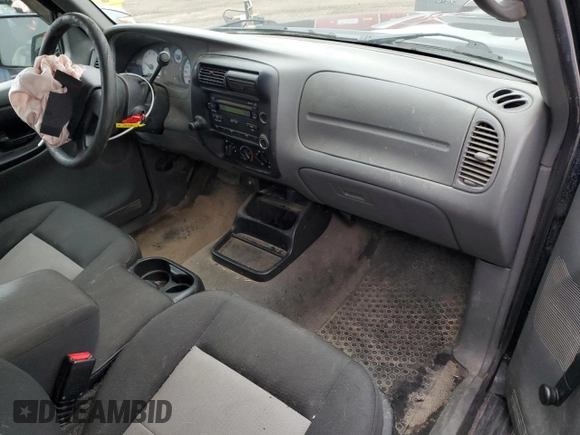 2009 Ford Ranger XLT with VIN 1FTYR44E29PA00298, listed as a Copart auction lot 77424074 with 186,750 mi miles and Clean title. Bid and sale history available at DreamBid. Image 8.